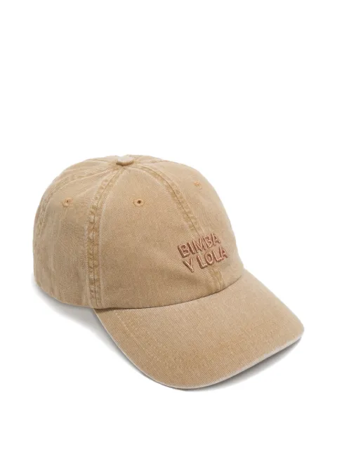 BIMBA Y LOLA logo-detail cap Neutrals 261BAGO6010630