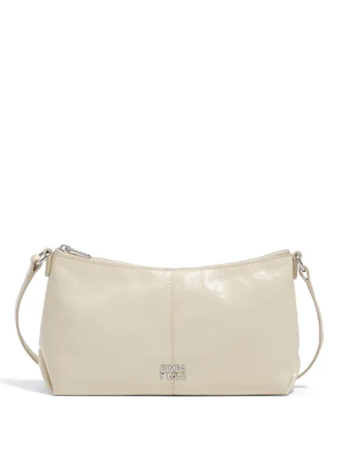 BIMBA Y LOLA zip leather mini bag Neutrals 261BBA86111070