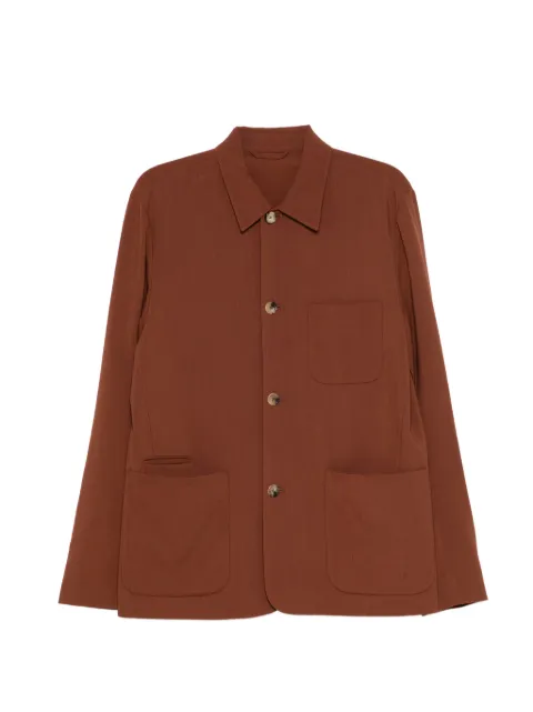 Paul Smith pocket long-sleeve shirt jacket Brown M1R017XLV0290326