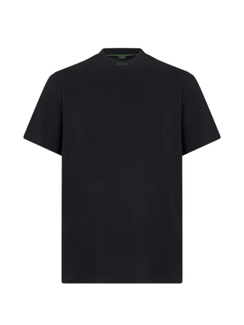 BOSS cotton T-shirt with logo crew neck Black 50554862