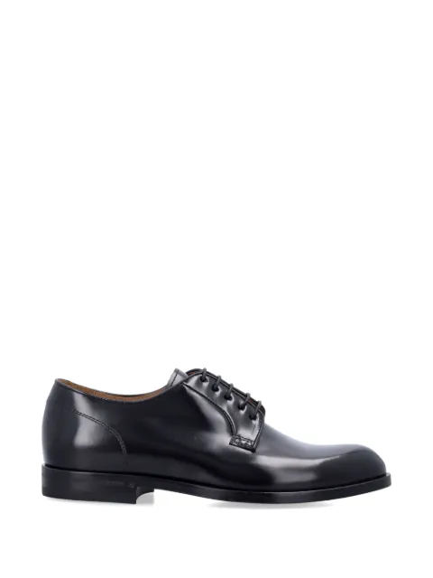 Green George polished leather derby shoes Black 50252979POLISHEDNERO