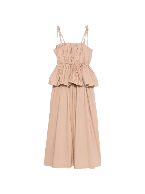 TWINSET sleeveless long dress Neutrals 261TF2030