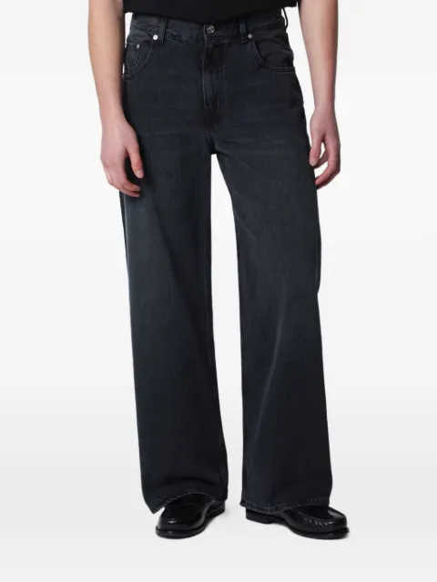 Séfr relaxed-cut jeans Black MSS26RELAXEDDE
