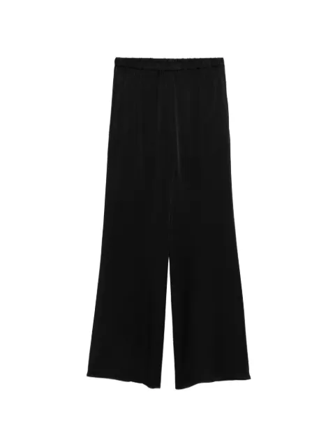 Antonelli Tiete elasticated-waistband palazzo pants Black M8185QT355