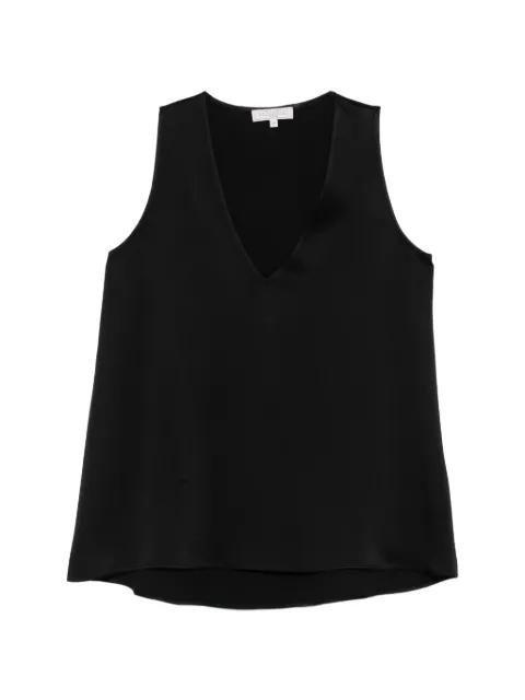 Antonelli Angelica V-neck blouse Black N5913QT355