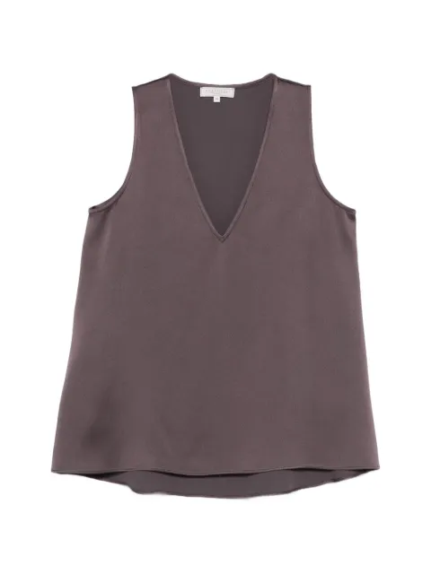 Antonelli Angelica V-neck blouse Purple N5913QT355