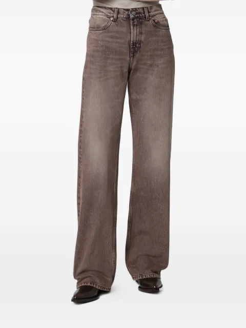 OUR LEGACY buttoned jeans Brown W2265WCDE