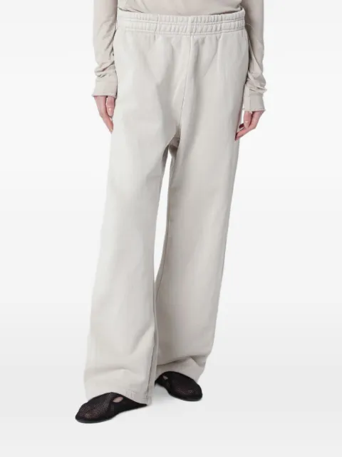 ENTIRE STUDIOS straight-leg cotton track pants Neutrals ESSS26PA04012CO