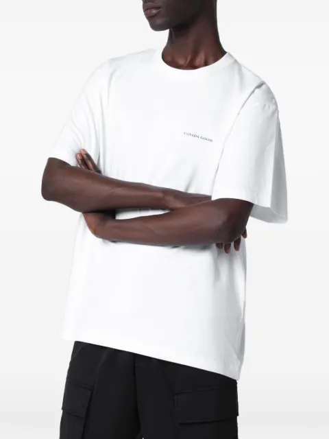 Canada Goose back graphic T-shirt White CG1328M1