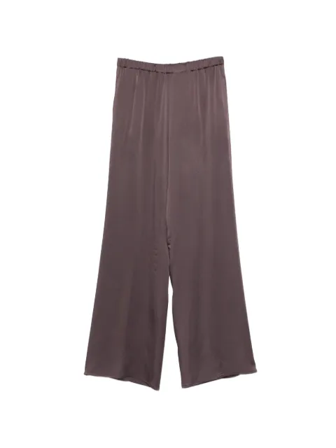 Antonelli Tiete elasticated-waistband palazzo pants Purple M8185QT355