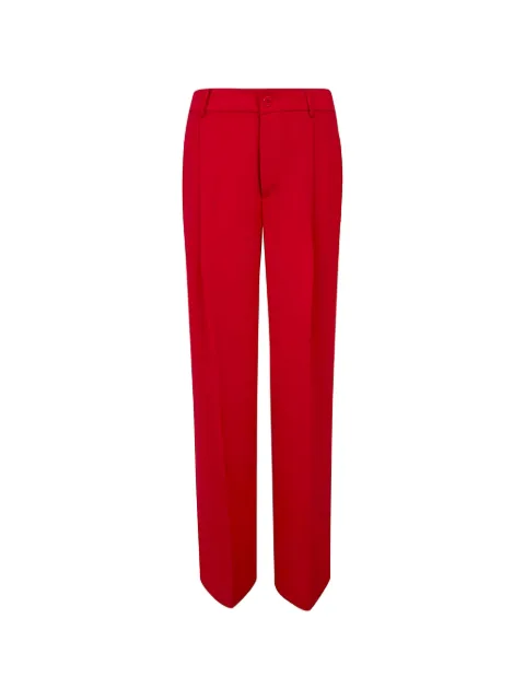 Lauren Ralph Lauren Georgette pleated tailored trousers Red 200P03582004