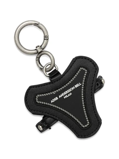Andersson Bell logo-print airpod case Black AAA443U