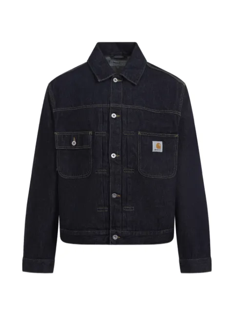 Carhartt WIP Belmar button-up denim jacket Blue I036586010203