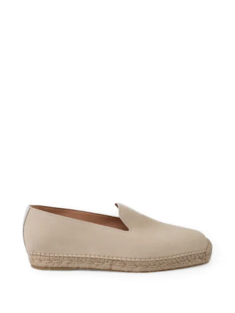LES HÉRITIERS Futadera suede espadrilles Neutrals FUTADERA