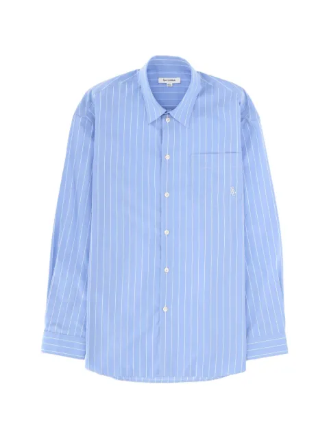 Sporty & Rich striped shirt Blue SI00666302ST02