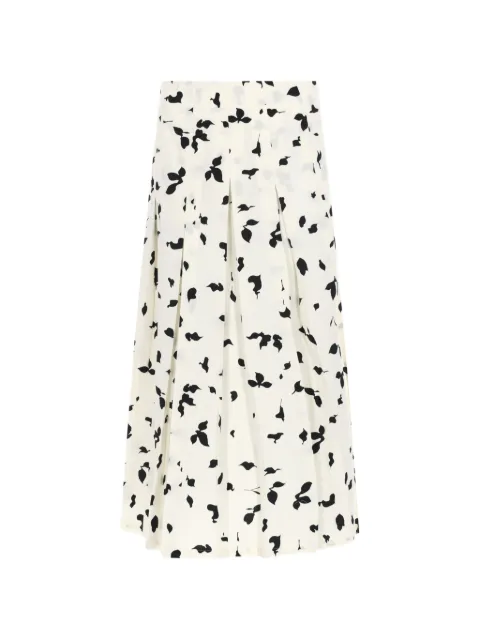 Alysi pleated skirt White 116020P6012MERIN