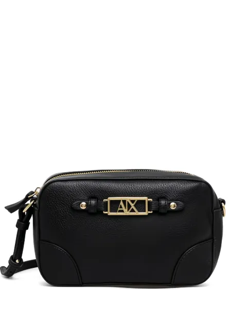 Armani Exchange logo-plaque cross body bag Black XW002612AF15632