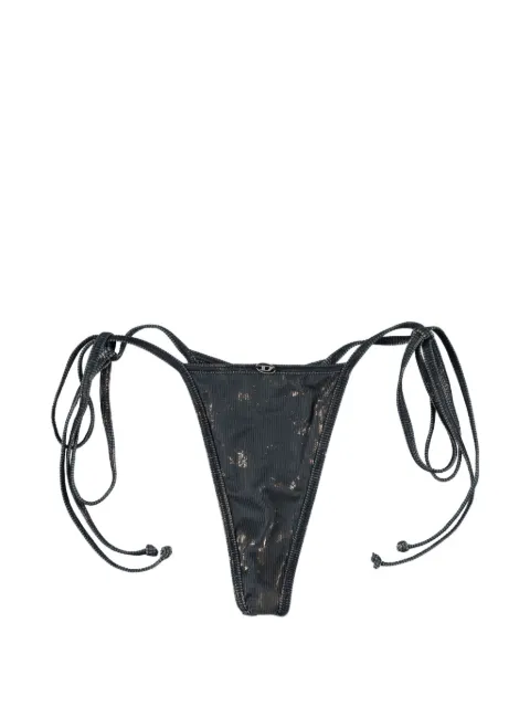 Diesel Demy side-tie bikini bottom Black A204360WEBC