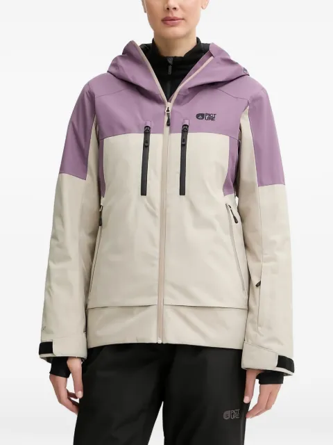 PICTURE block hooded skiwear Neutrals WVT0407
