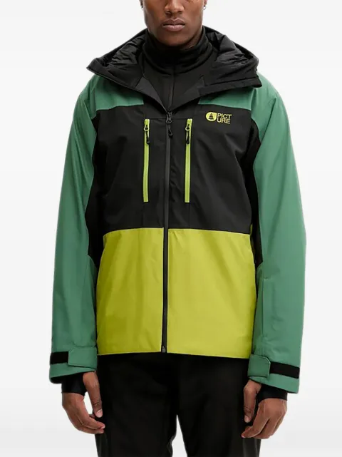 PICTURE colourblock hooded jacket Black MVT0584