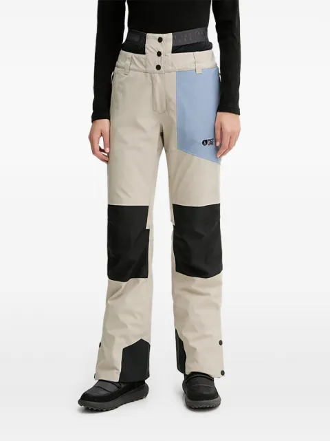 PICTURE Seen colour-block ski trousers Neutrals WPT0136