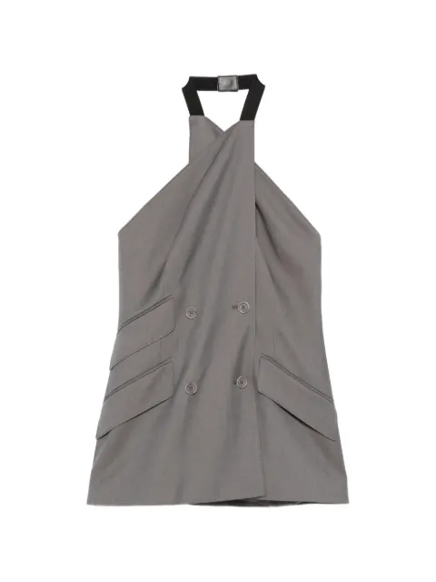 Max Mara Cali sleeveless waistcoat Grey 2611281163600