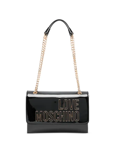 Love Moschino chain shoulder bag Black JC4246PP0OKE1
