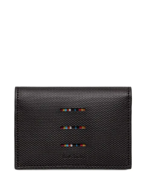 Paul Smith striped cardholder Brown M1A6758USITRI