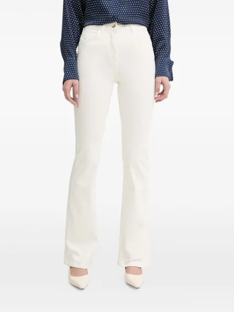 Patrizia Pepe appliqué-detail jeans Neutrals CP0937DS04