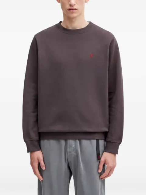 Gramicci One Point crew-neck sweatshirt Brown G308FT