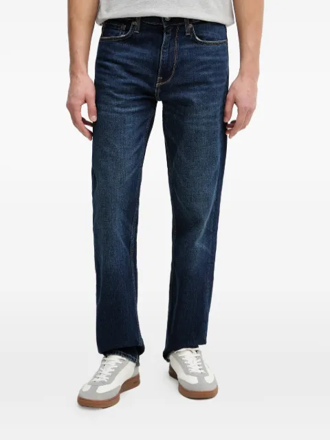 GUESS USA logo-patch jeans Blue M6RAR7D6430