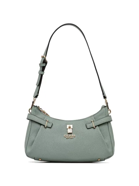 GUESS USA Yesba buckle-detail shoulder bag Green HWBG7833180