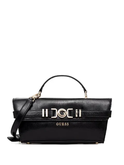 GUESS USA logo-plaque cross body bag Black HWTG9668200