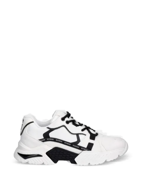 GUESS USA Ciesta logo-tape sneakers White FLJCR6ELE12