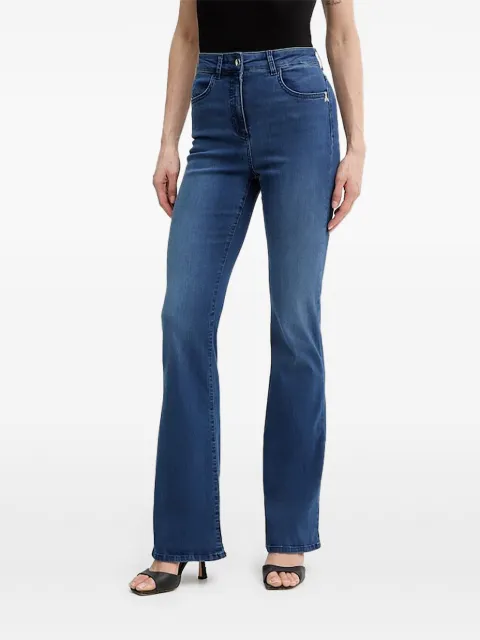 Patrizia Pepe logo-detail jeans Blue CP0937D1HIB