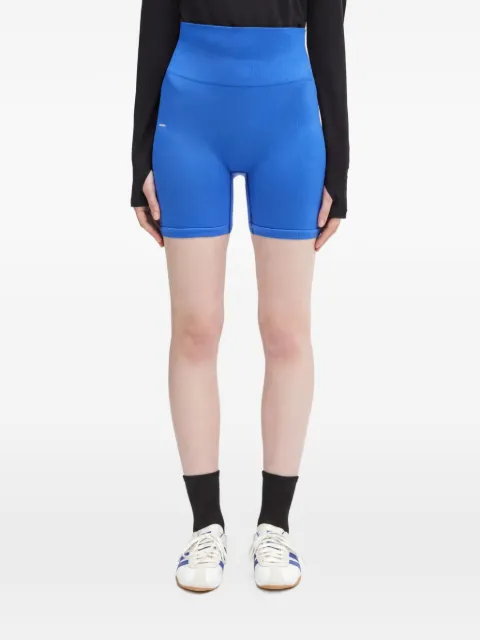 Pangaia high-waisted compression shorts Blue 10002485