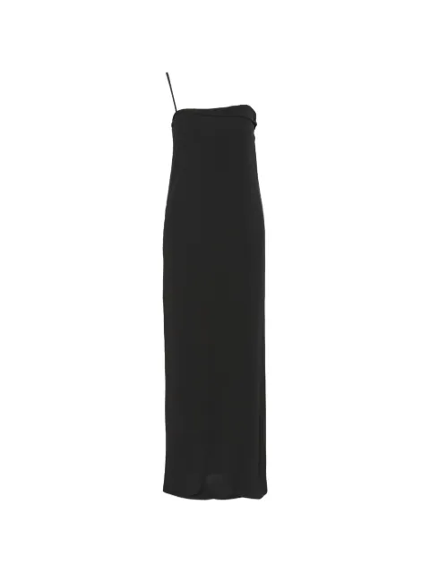 Versus Pre-Owned spaghetti-strap maxi dress Black 2209227