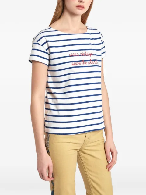 CAVALLI E NASTRI VINTAGE striped T-shirt White 0503221B