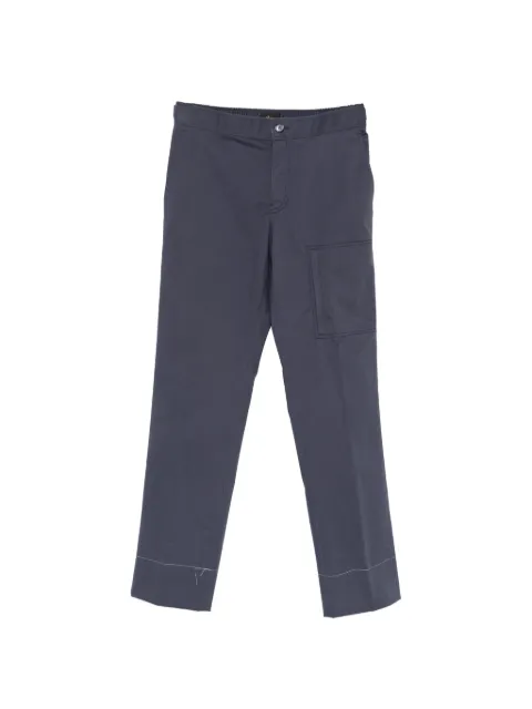 Brioni patch-pocket trousers Blue RPCY0LO2048
