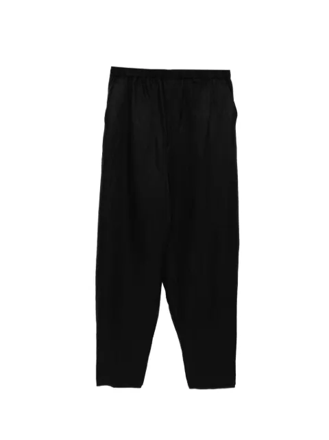 CALMLENCE tapered trousers Black PANTS039