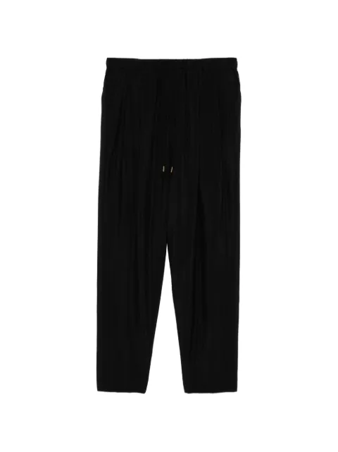 CALMLENCE tapered trousers Black PANTS049