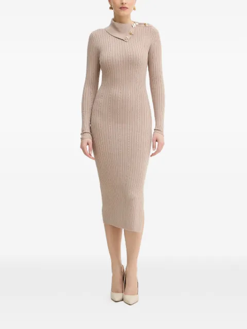 GUESS USA cable-knit midi dress Neutrals W6RK01Z2YJ2