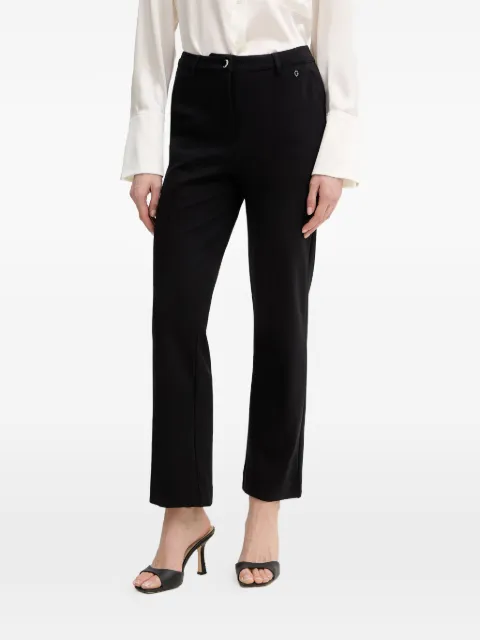 GUESS USA logo-plaque trousers Black W6RB11KCMU2