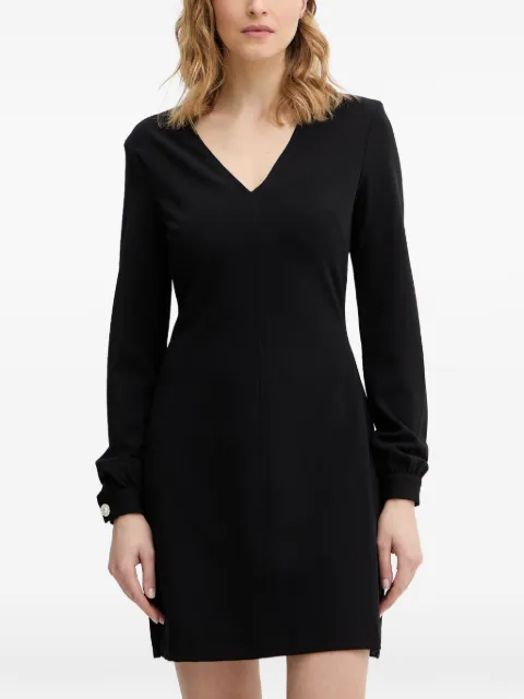 GUESS USA V-neck mini dress Black W6RK30KCBO2