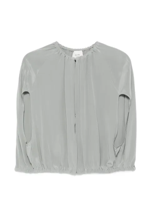 Alysi silk cape Grey 116928P6209