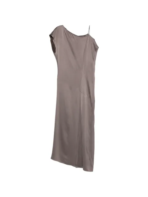 Alysi asymmetric midi dress Grey 116344P6221