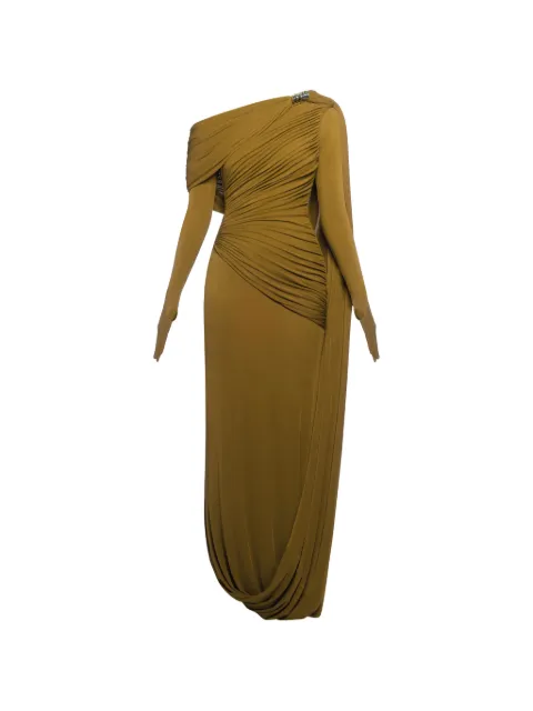 CHATS BY C.DAM twisted dress Green CV362AGNES