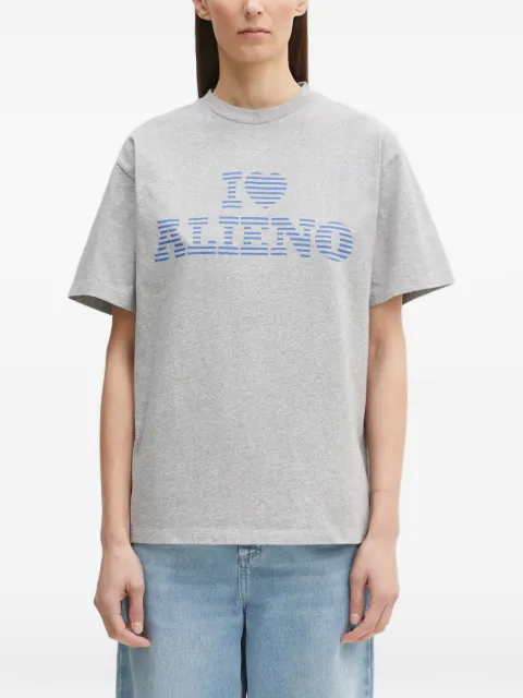NO PROBLEMO graphic-print relaxed fit T-shirt Grey NP60001303