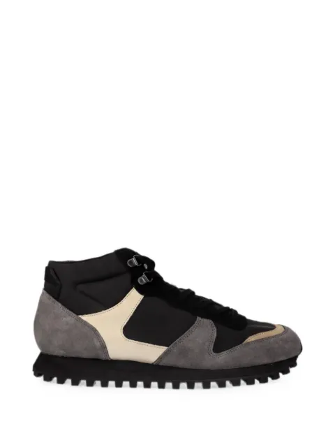 Novesta panelled high-top sneakers Black N279009982FUM615