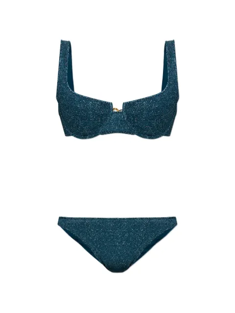 Oséree Lumière bikini Blue LAF257LUREX